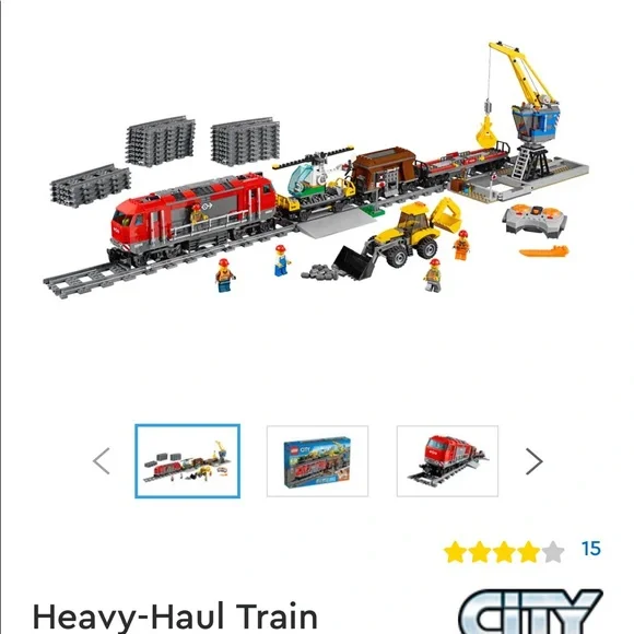 *Retired* Lego City Heavy Haul train set - Picture 6 of 12